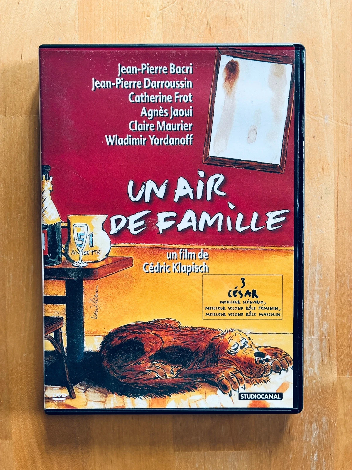 DVD Un air de famille de Cédric Klapisch.